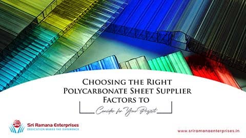 Polycarbonate sheet suppliers in chennai