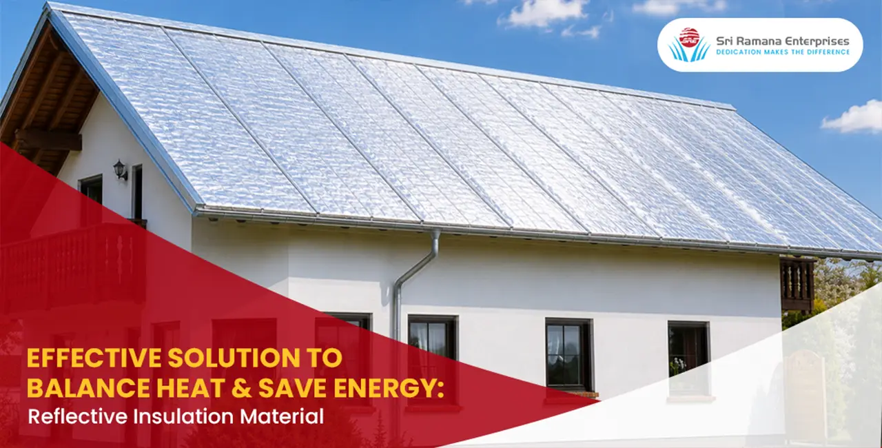 reflective insulation material, polycarbonate sheet